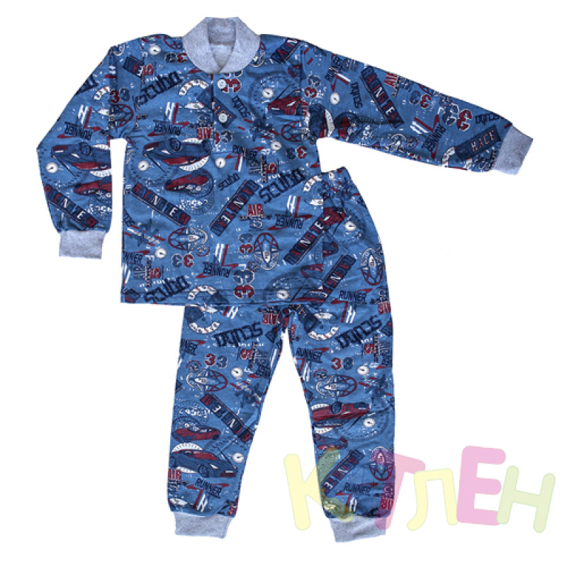 Пижама Гонки - Пижамы оптом