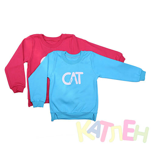 Толстовка "Cat" - Для мальчиков оптом