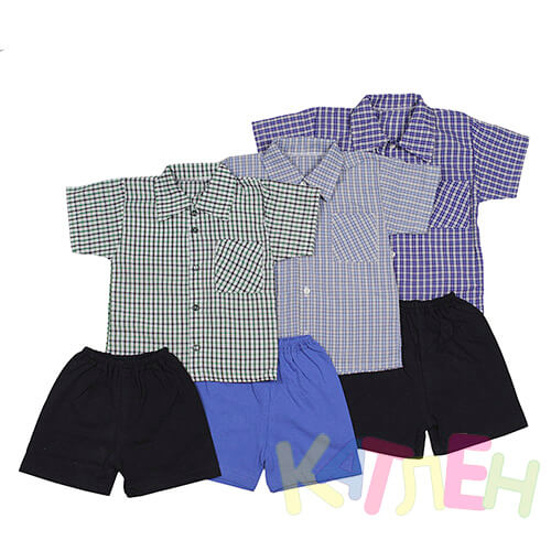 Рубашка и шорты - Рубашки оптом