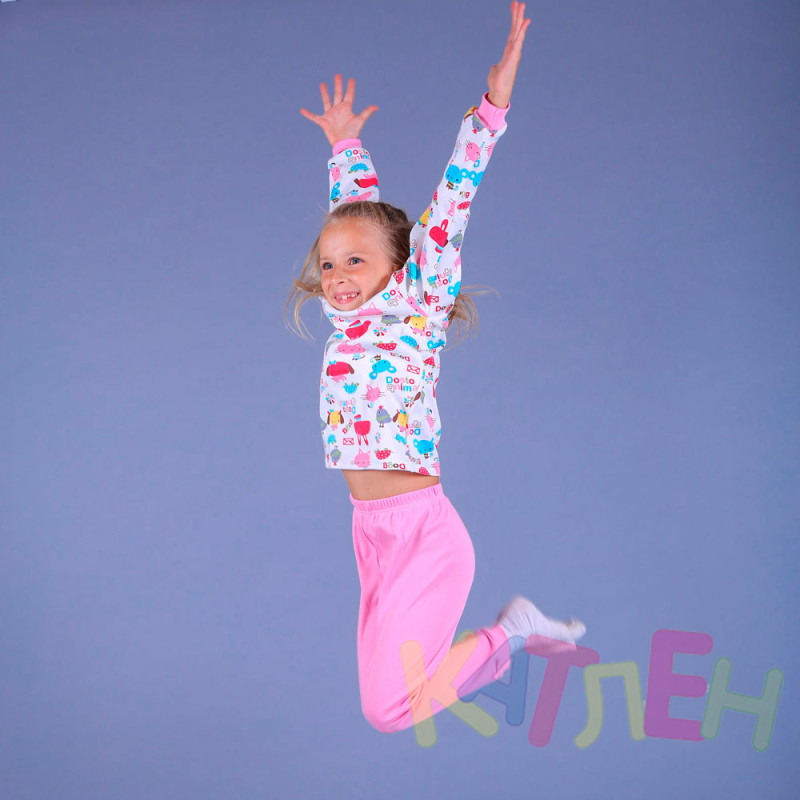 Пижама Игрушка №10 розовая -  оптом