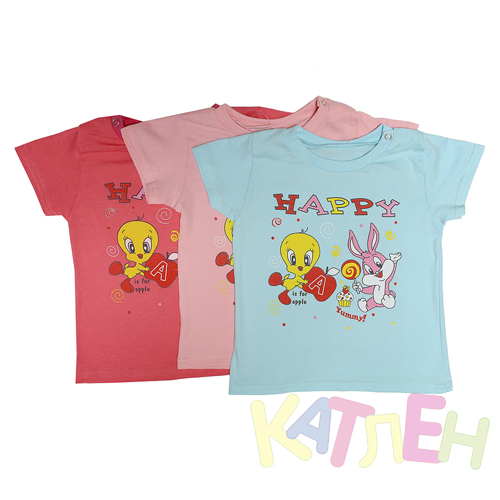 Футболка Тоби -  оптом