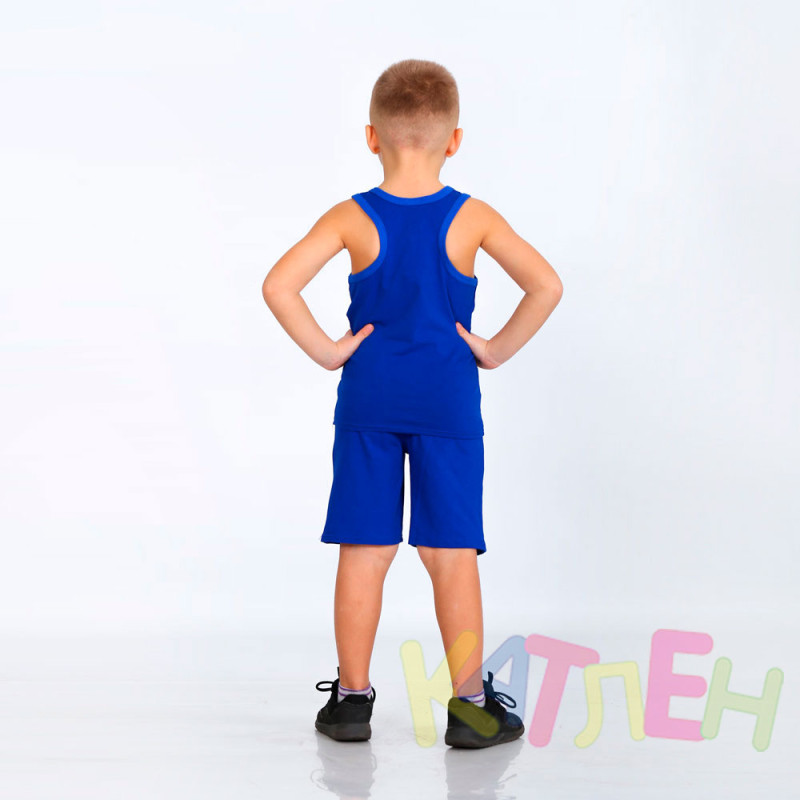 Костюм М-58 синий -  оптом