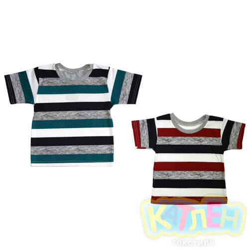 Футболка широкая полоса - Футболки оптом