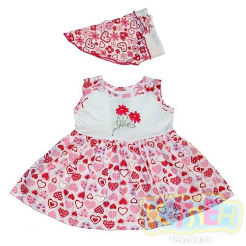 Платье "Три бантика" - Платья оптом